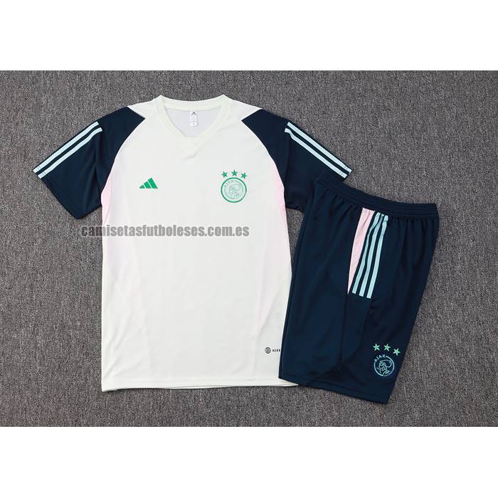 Chandal del Ajax Manga Corta 2023 2024 Verde - Pantalon Corto